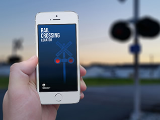 Rail Crossing Locator APP
